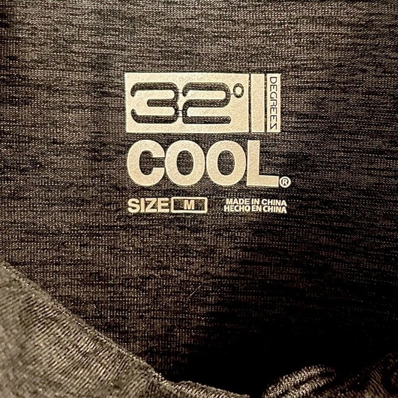 Men’s 32 Degrees Cool classic Polo. Size Medium - Picture 6 of 7
